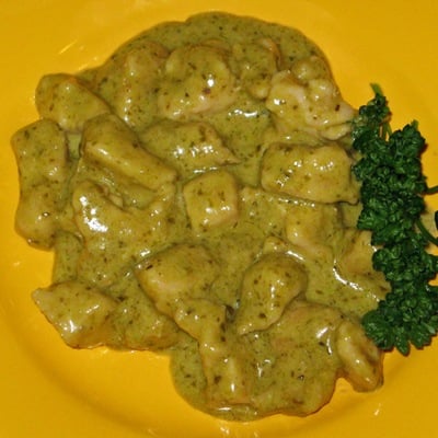 Kurča s pesto omáčkou