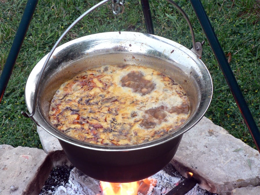 Beťárska polievka z Bakonyu