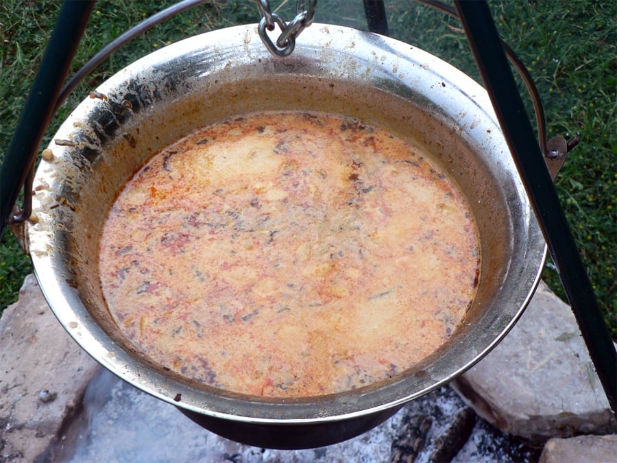 Beťárska polievka z Bakonyu
