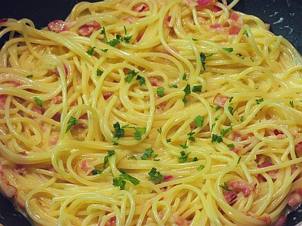 Špagety Carbonara