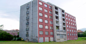 ubytovna spojenej školy v Hnúšti