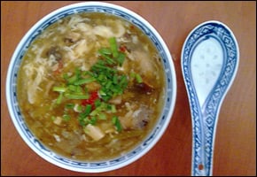 Čínska ostro-kyslá polievka
