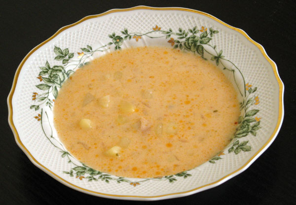 kyslá zemiaková polievka