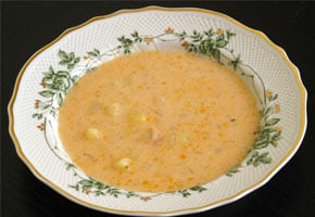 kyslá zemiaková polievka