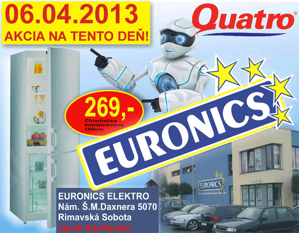 euronics chladnicka