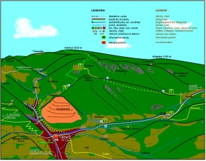 Autor mapky je Jaroslav Brndiar