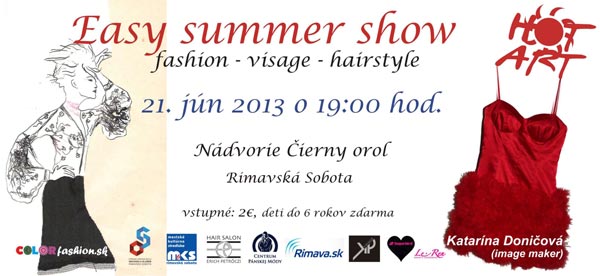 easy summer show pozvanka