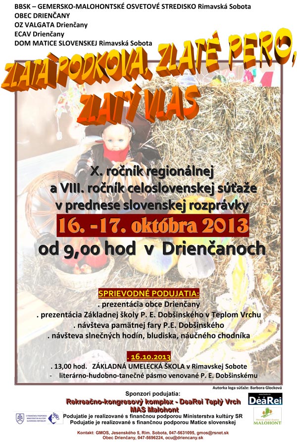 Plagat Zlate pero 2013