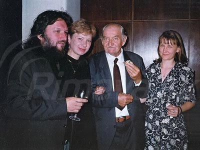 Zľava: Pavol Kvoriak, Agáta Bartová, Štefan Bazovský a Ivana Markotánová