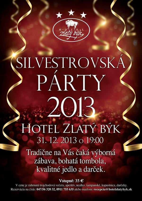 Silvester Hotel Zlaty Byk Rimavska Sobota