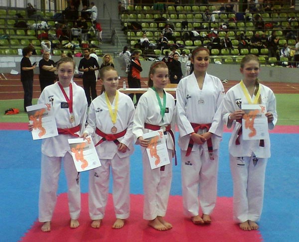 Taekwondo klub Hnúšťa na súťaži v Nemecku