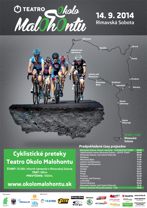 plagát Teatro Okolo Malohontu