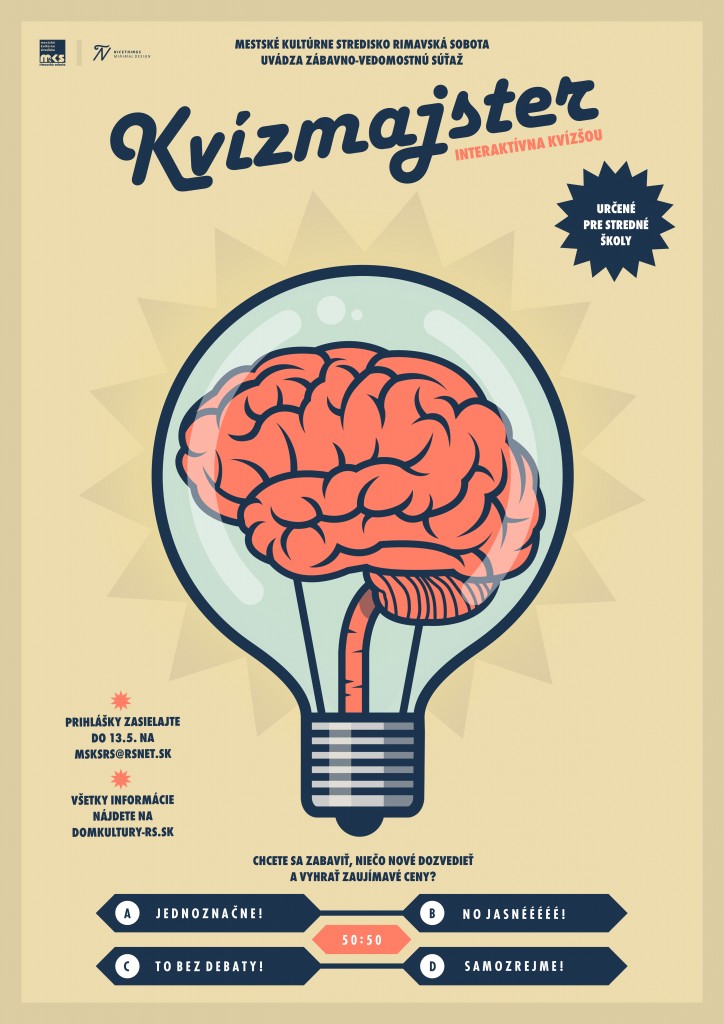 Kvízmajster - plagát