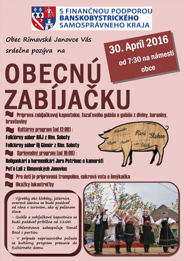 obecná zabíjačka plagát