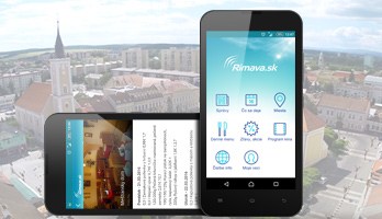 Mobilná aplikácia Rimava.sk