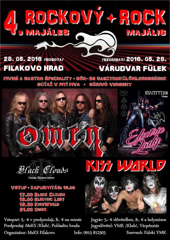Plagát 4. Rockový majáles