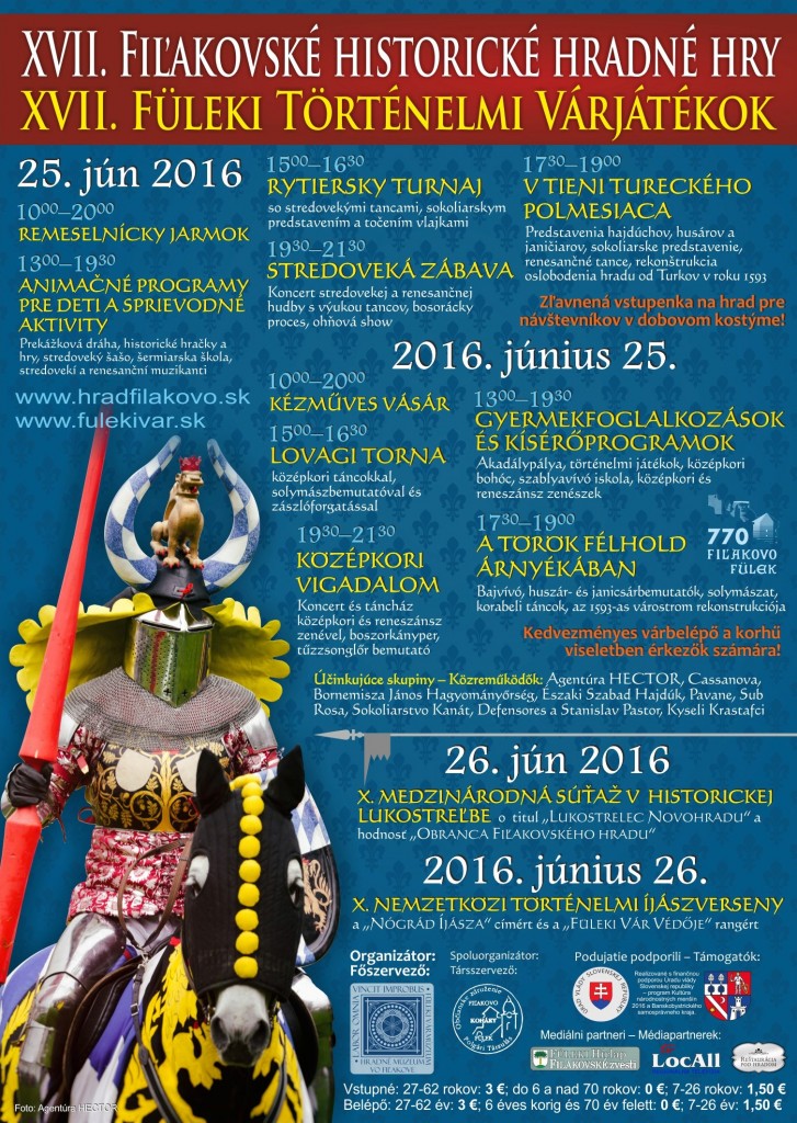 Hradné hry_plagát_2016