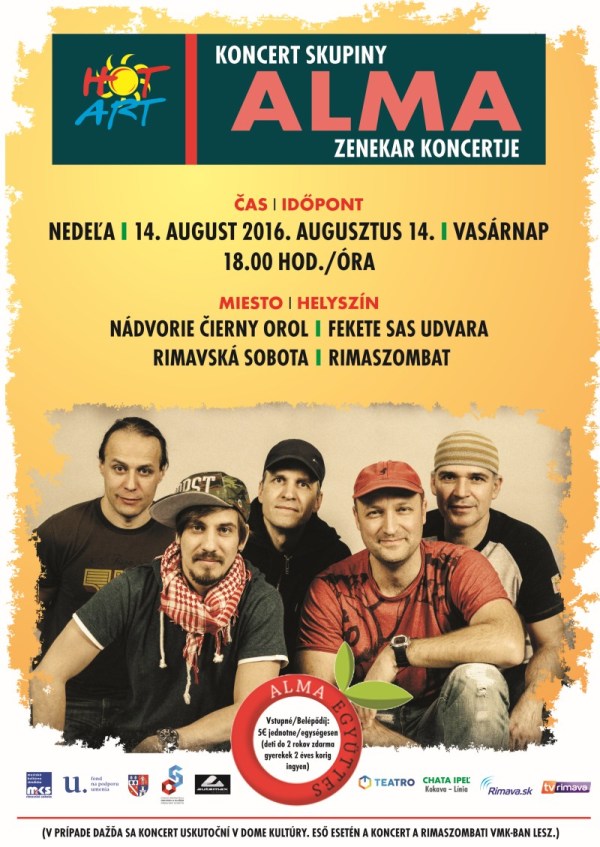 Koncert Alma Zenekar