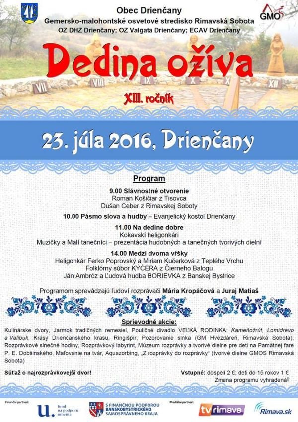 23-07-2016 dedina oziva