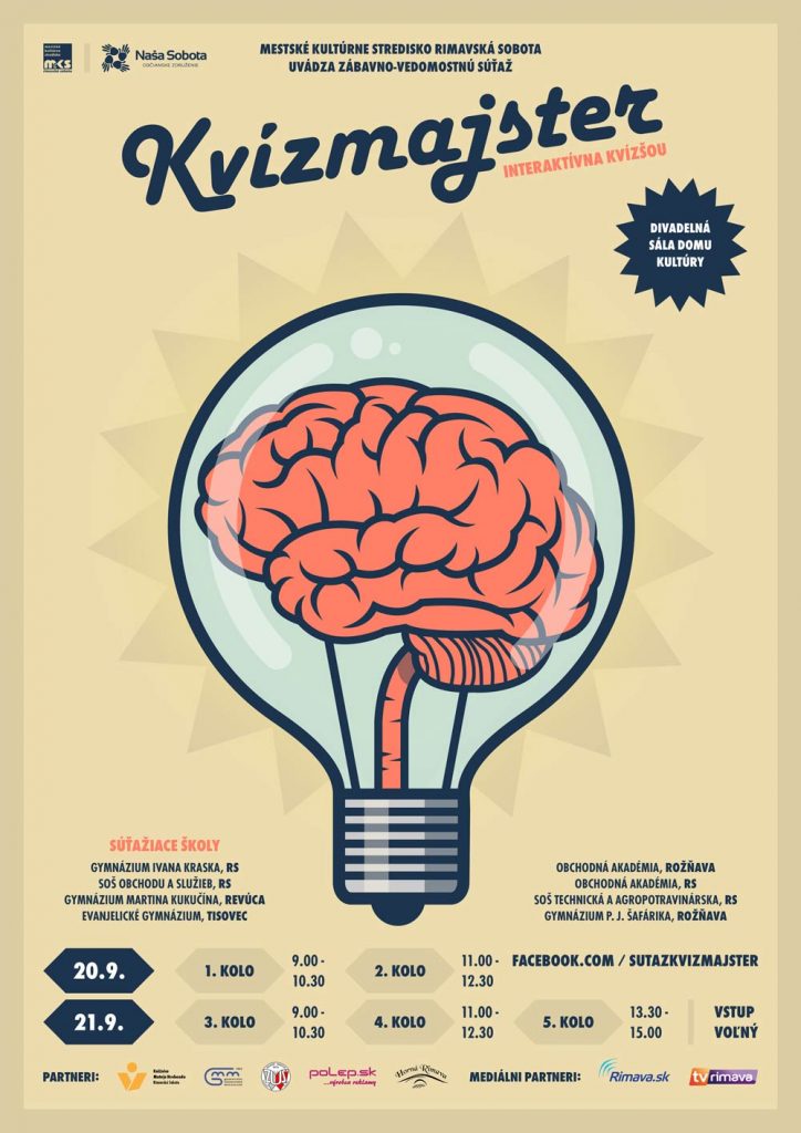 Kvízmajster Plagát September