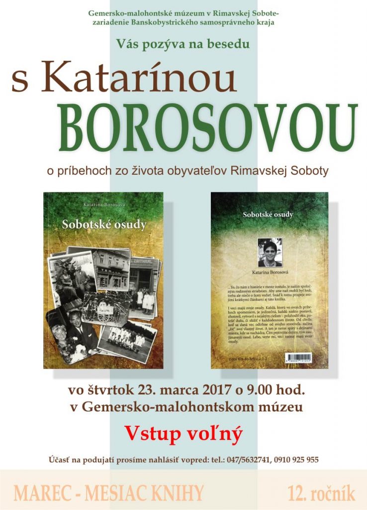 BESEDA Borosová 2017