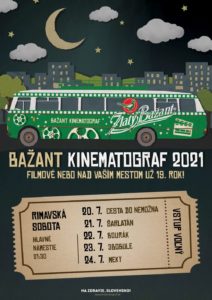 Bažant kinematograf 2021 @ Mestské kultúrne stredisko Rimavská Sobota