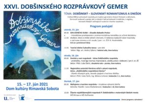 Dobšinského rozprávkový Gemer @ Dom kultúry Rimavská Sobota, miestne MŠ a ZŠ