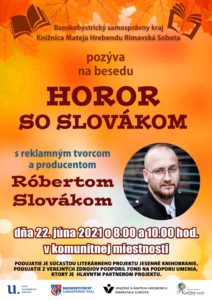 Horor so Slovákom @ Knižnica Mateja Hrebendu