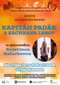 Kapitán Padák a záchrana lesov @ Knižnica Mateja Hrebendu