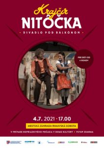 KRAJČÍR NITÔČKA / Rozprávkové prázdniny 2021 @ Mestská záhrada Rimavská Sobota