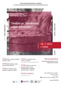 Dotkni sa Novohradu: Objav keramiku 2021 @ Novohradské múzeum a galéria