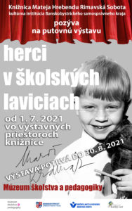 Herci v školských laviciach @ Knižnica Mateja Hrebendu