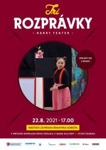 Harry Teater: TRI ROZPRÁVKY @ OZ Oxymoron v spolupráci s MsKS