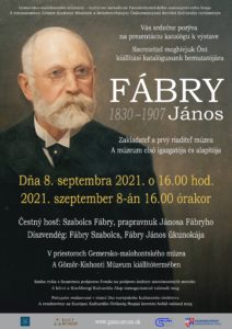FÁBRY JÁNOS (1830 - 1907) @ Gemersko-malohontské múzeum