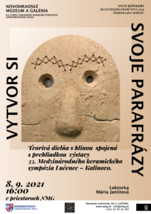 DEKD 2021 v NMG Dedičstvo pre všetkých: Vytvor si svoje parafrázy @ Novohradské múzeum a galéria