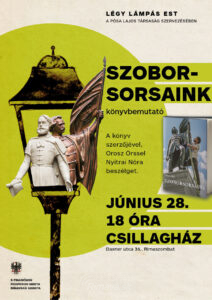 Szoborsorsaink/Osudy sôch - predstavenie knuhy v maďarskom jazyku @ Csillagház (Hviezdny dom)