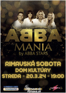 ABBA MANIA BY ABBA STARS @ Divadelná sála Domu kultúry