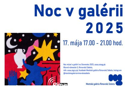 Noc v galérii 2025