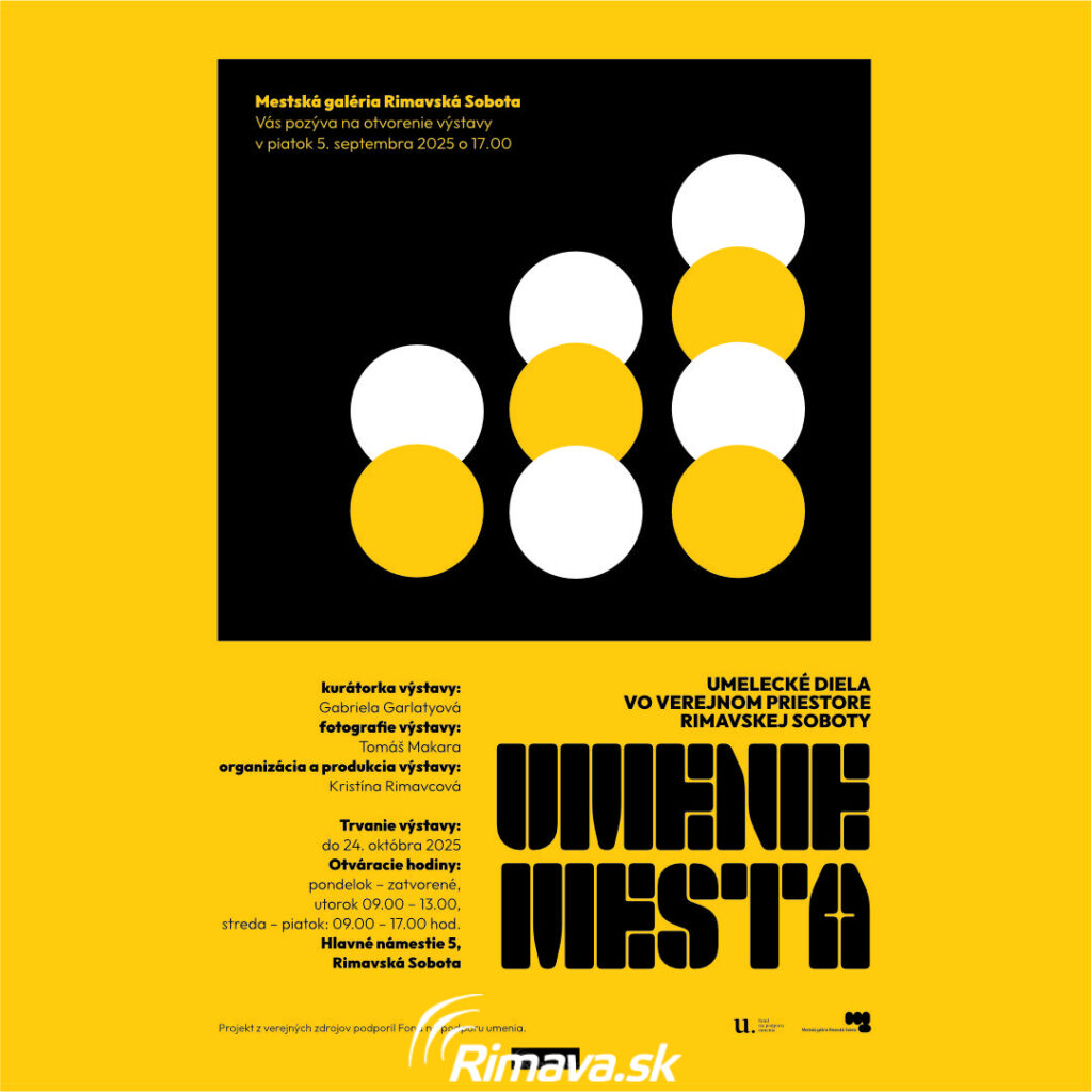 Výstava Umenie mesta @ Mestská galéria Rimavská Sobota