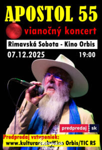 APOSTOL vianočný koncert @ Kino Orbis Rimavská Sobota