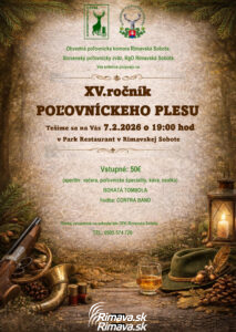 XV. Poľovnícky deň @ Park Restaurant Rimavská Sobota