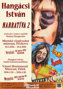 Autorská výstava malieb Štefana Hangácsiho s názvom Narratíva 2 @ Mestské vlastivedné múzeum
