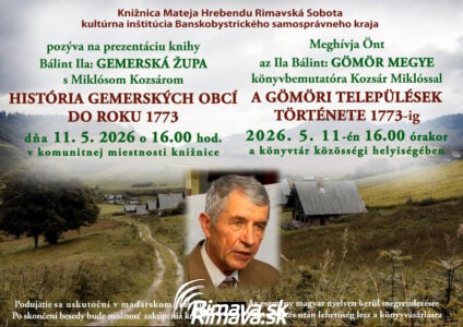 Dejiny gemerských obcí do roku 1773 @ Knižnica Mateja Hrebendu,