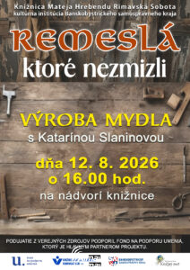 Výroba mydla @ Knižnica Mateja Hrebendu