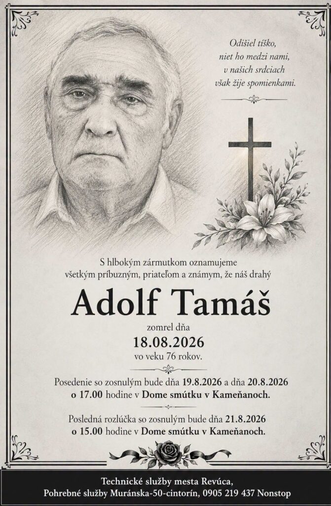 Parte - Adolf Tamáš, Kameňany