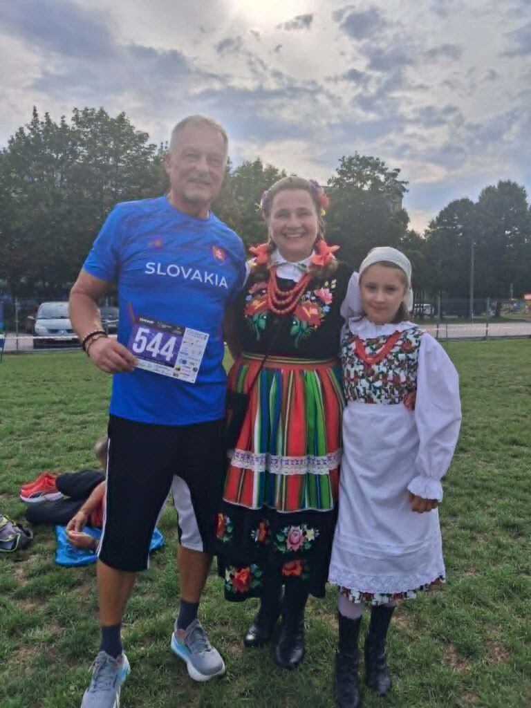 Ľudovít Pollák na majstrovstvách Európy v nordic walkingu v poľskom Bełchatówe