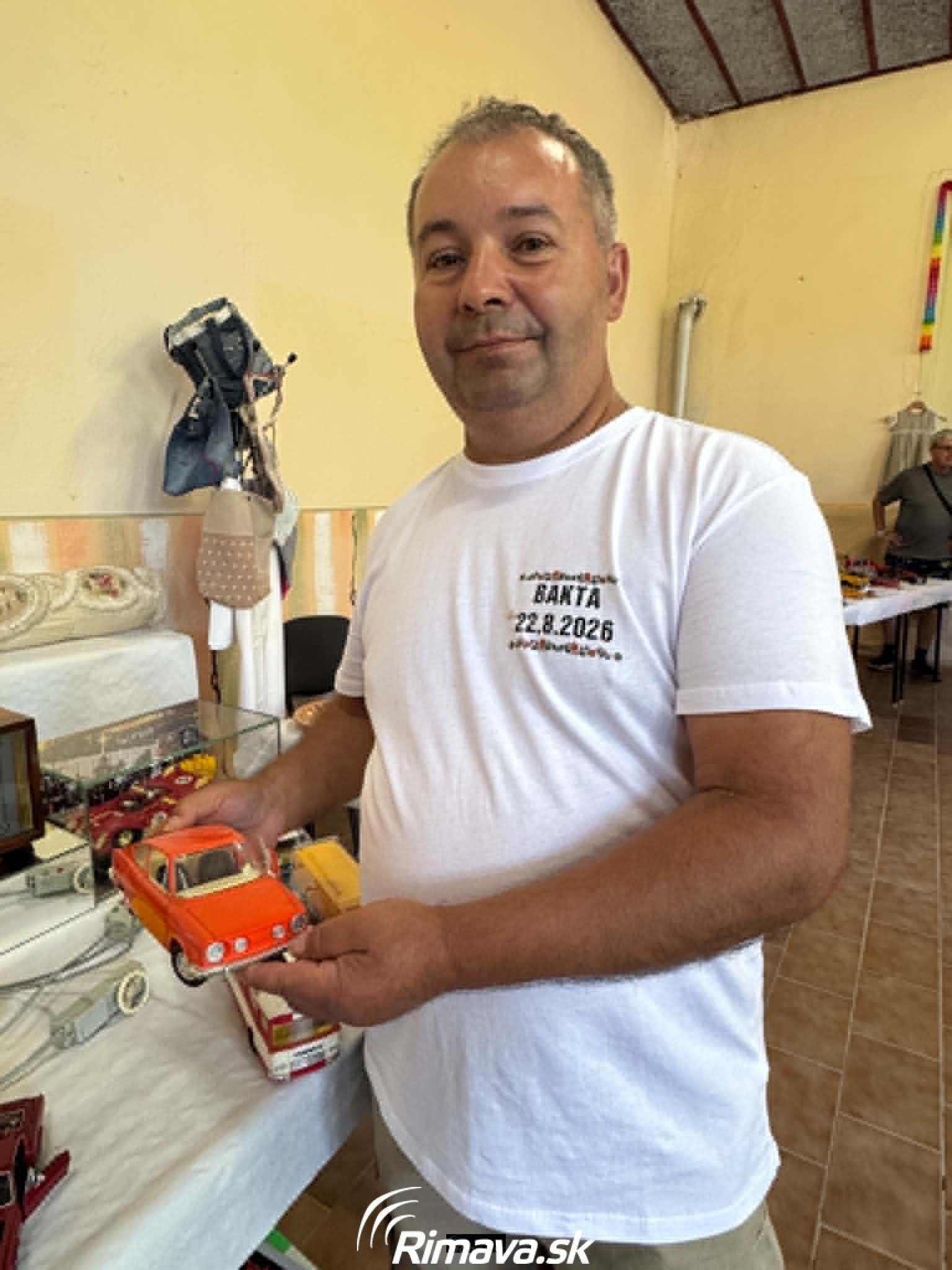 Tomáš Farkaš - organizátor Retro dňa v Bakte