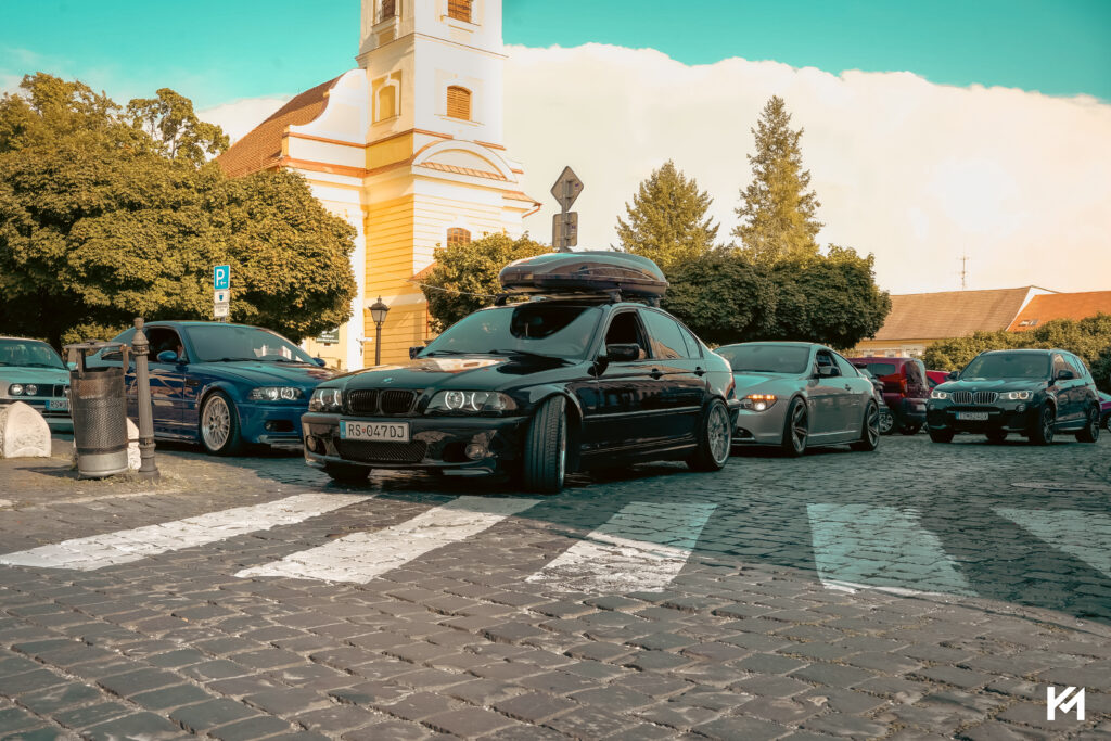 Stretnutie automobilov BMW na Teplom Vrchu
