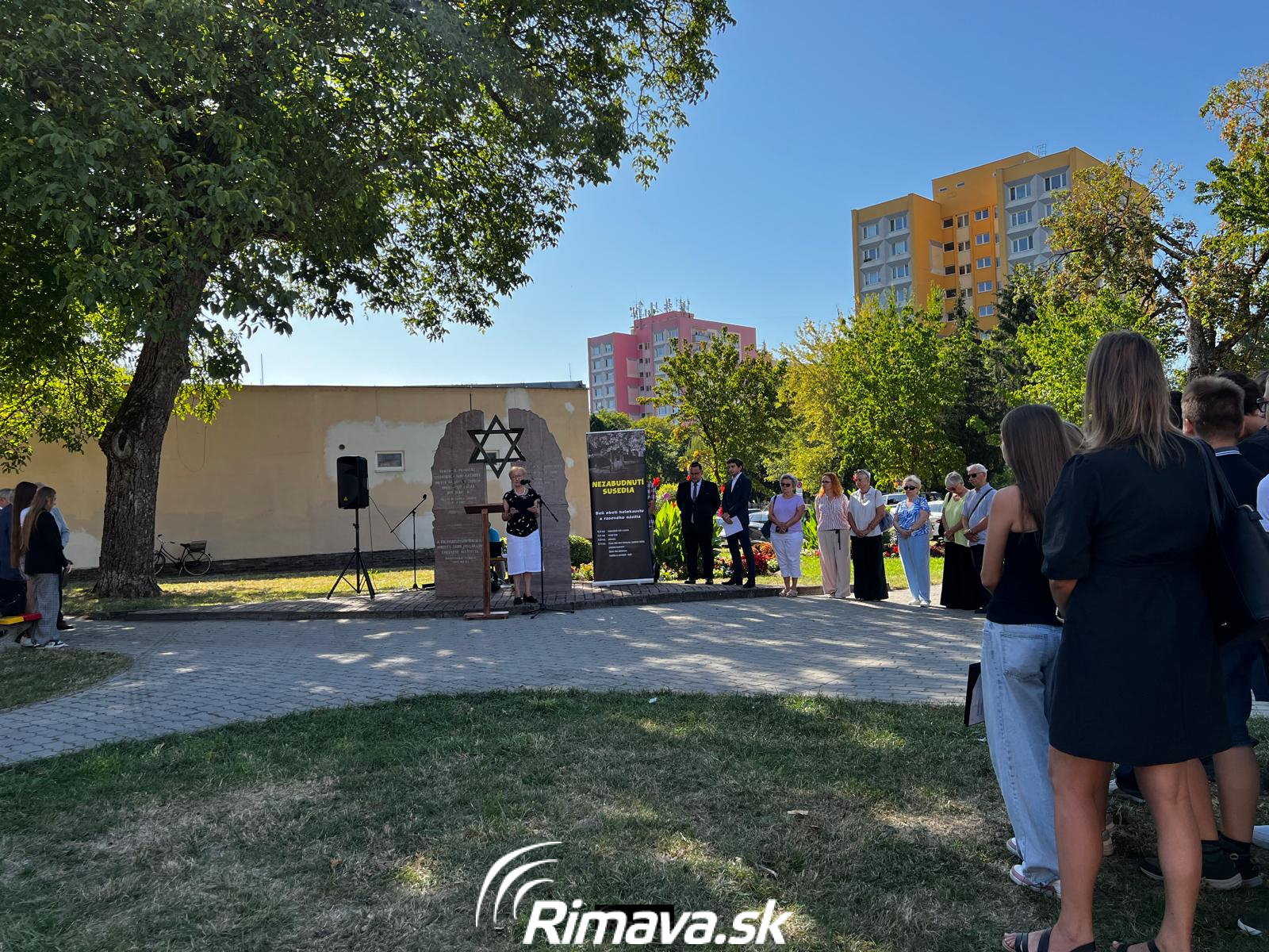 Nezabudnutí susedia v Rimavskej Sobote.