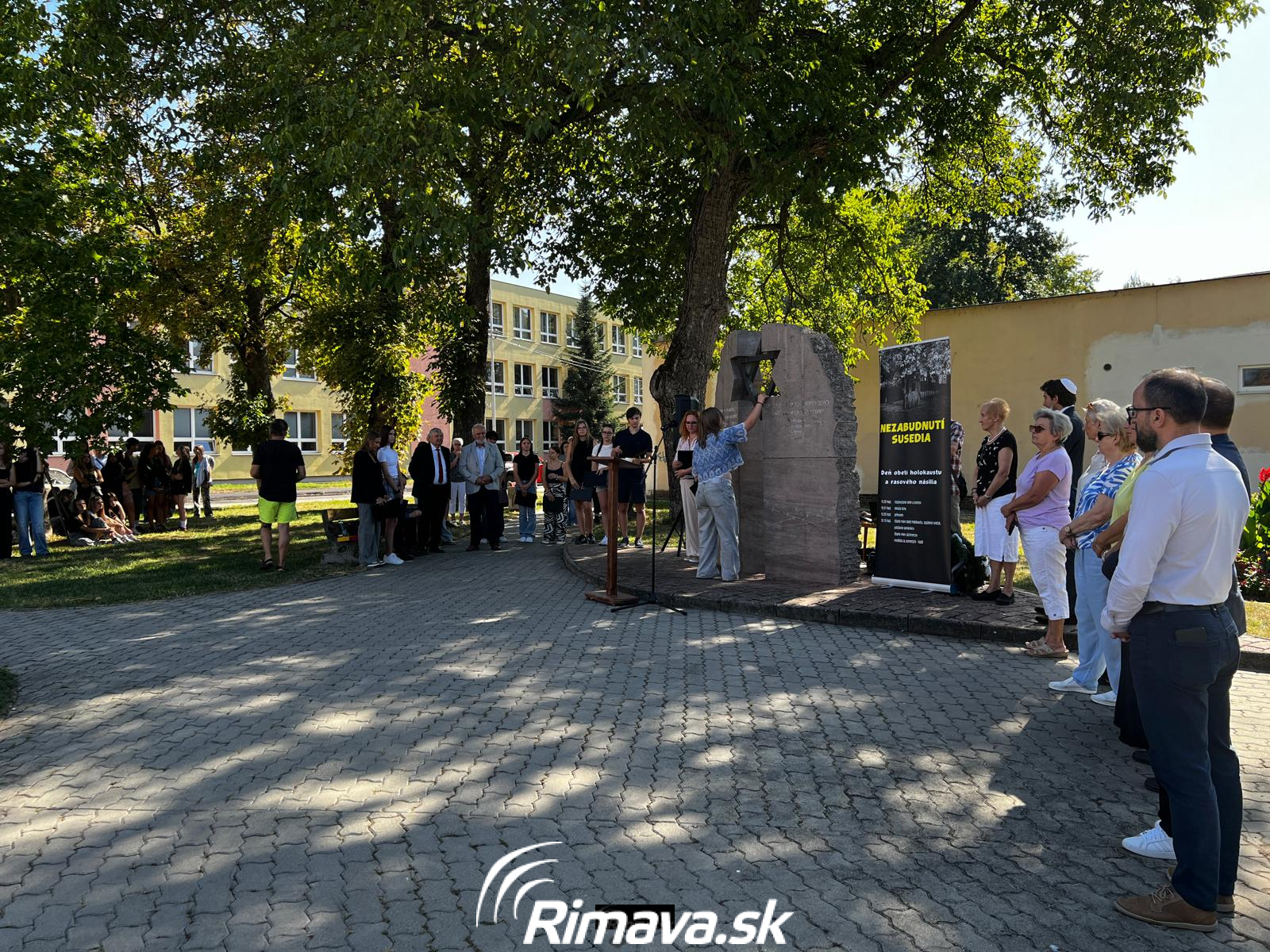 Nezabudnutí susedia v Rimavskej Sobote.
